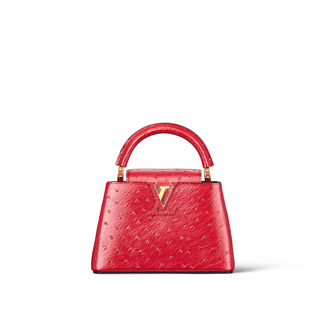 Capucines Mini Avestruz - Bolsas | LOUIS VUITTON ®